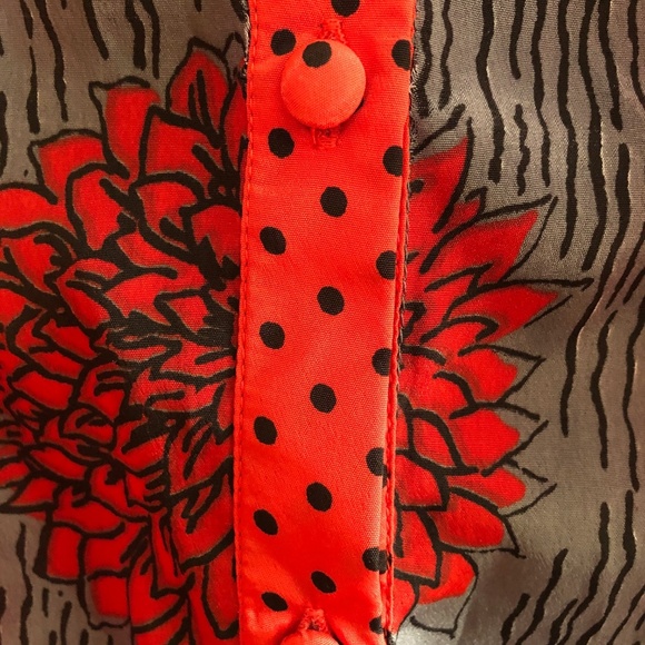 Uttam Boutique Sheer Top Size Med - Picture 4 of 4